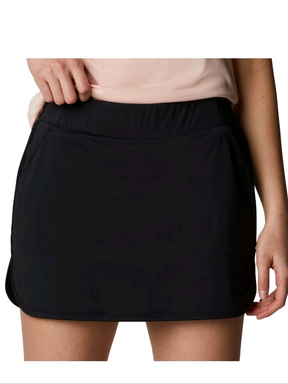 Columbia Women's Sandy Creek Stretch Skort Black Size Large New